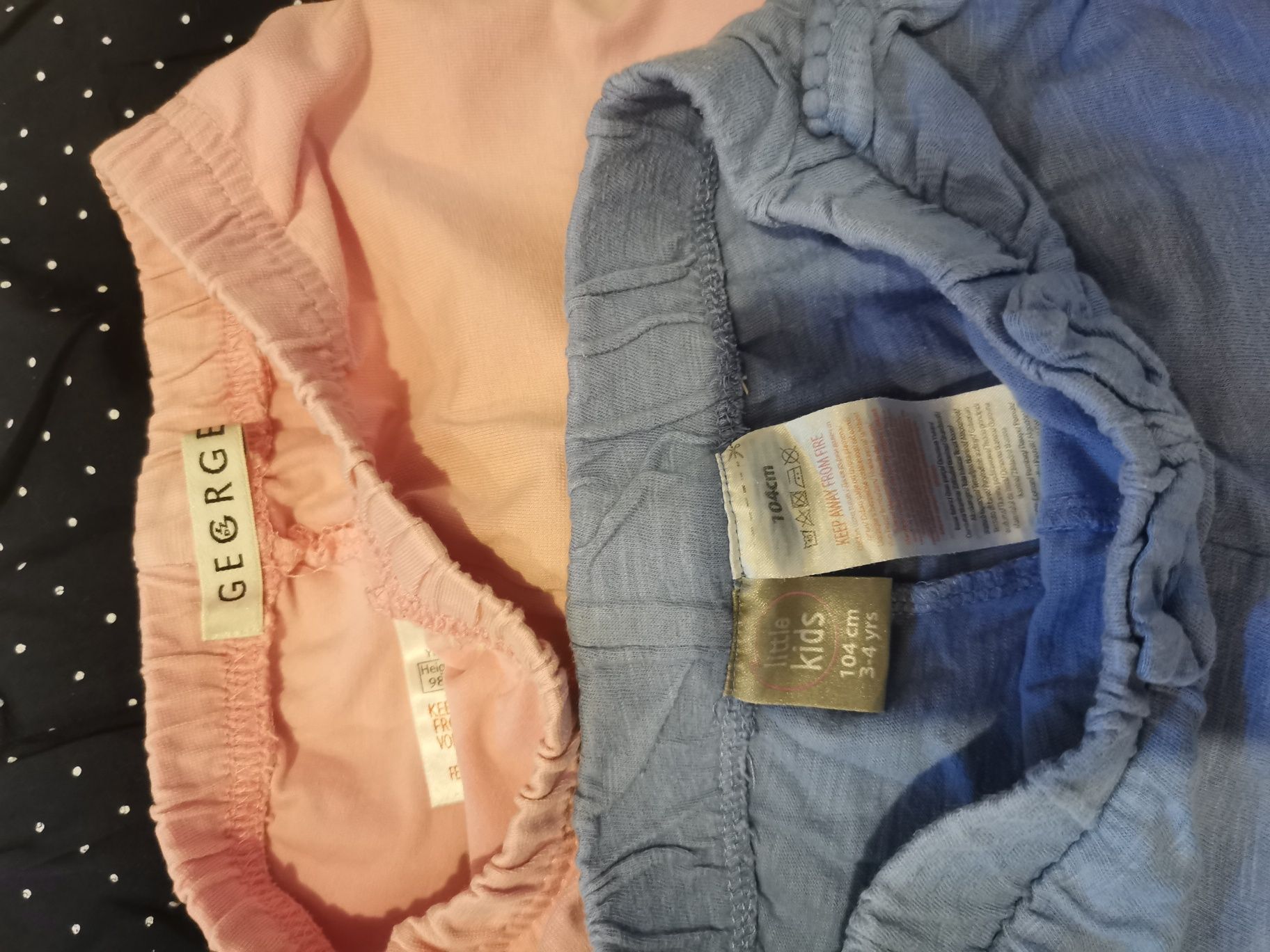 Paka zestaw HM 98 spodenki sukienka top bluzka podkoszulka