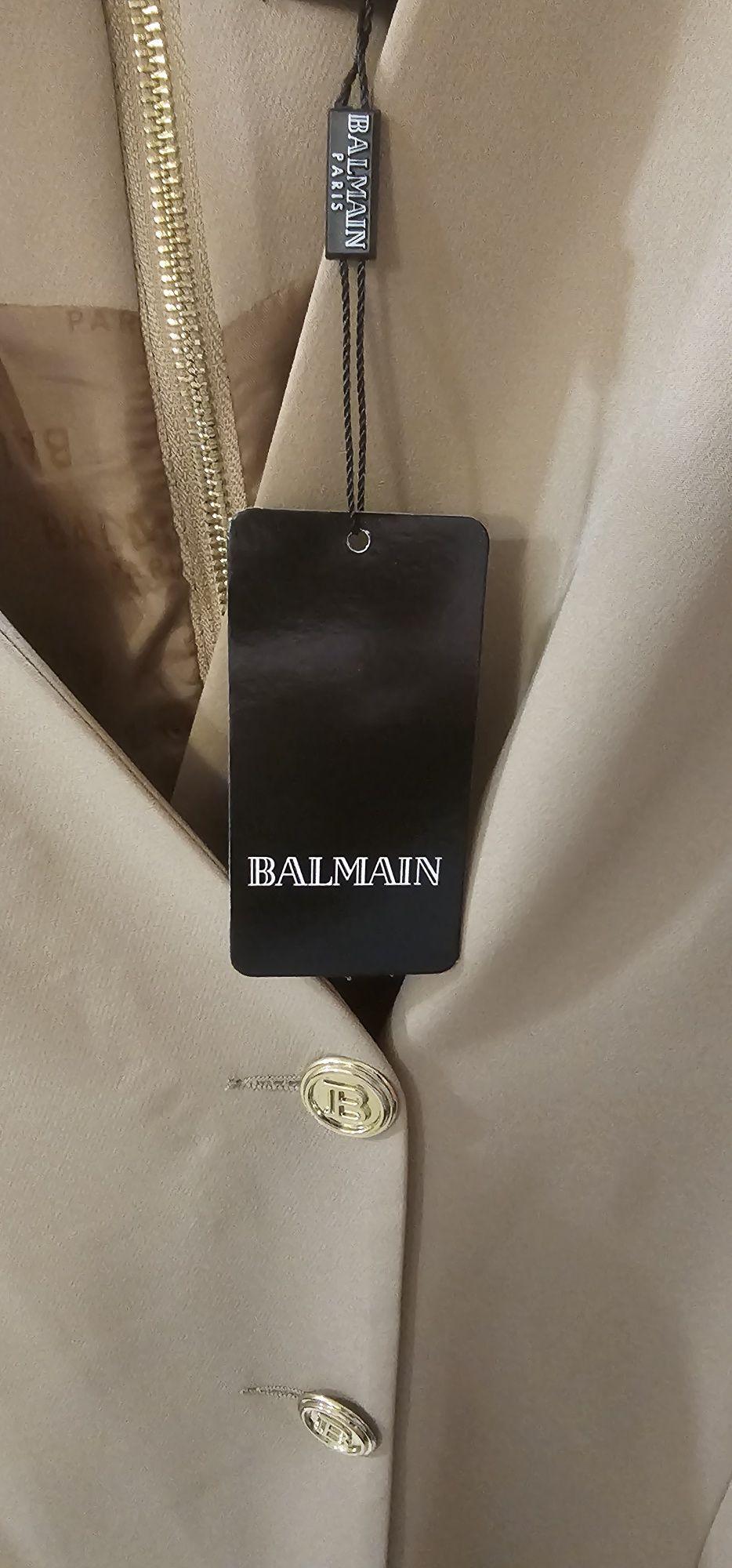 Sukienka Marynarkowa Balmain Paris