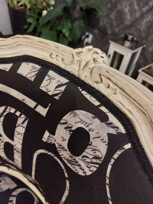 Krzesło fotel ludwik