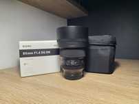 Obiektyw Sigma Art 85mm F 1.4 DG DN Sony E Jak Nowy NAJTANIEJ