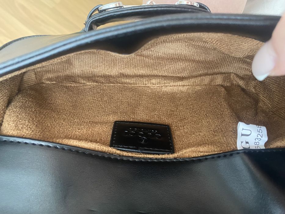 Чорна сумка під Gucci