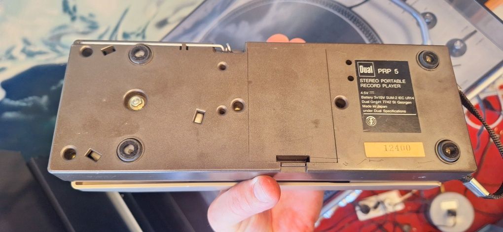 Dual PRP 9. Gramofon przenośny. St. B.dobry. Unikat !