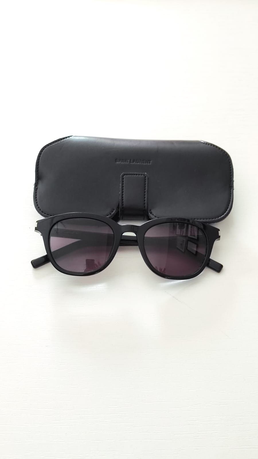 Saint Laurent damskie okulary przeciwsłoneczne SL 565/K SLIM-001