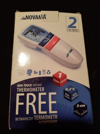 Termometr bezdotykowy Novama Free, Nowy