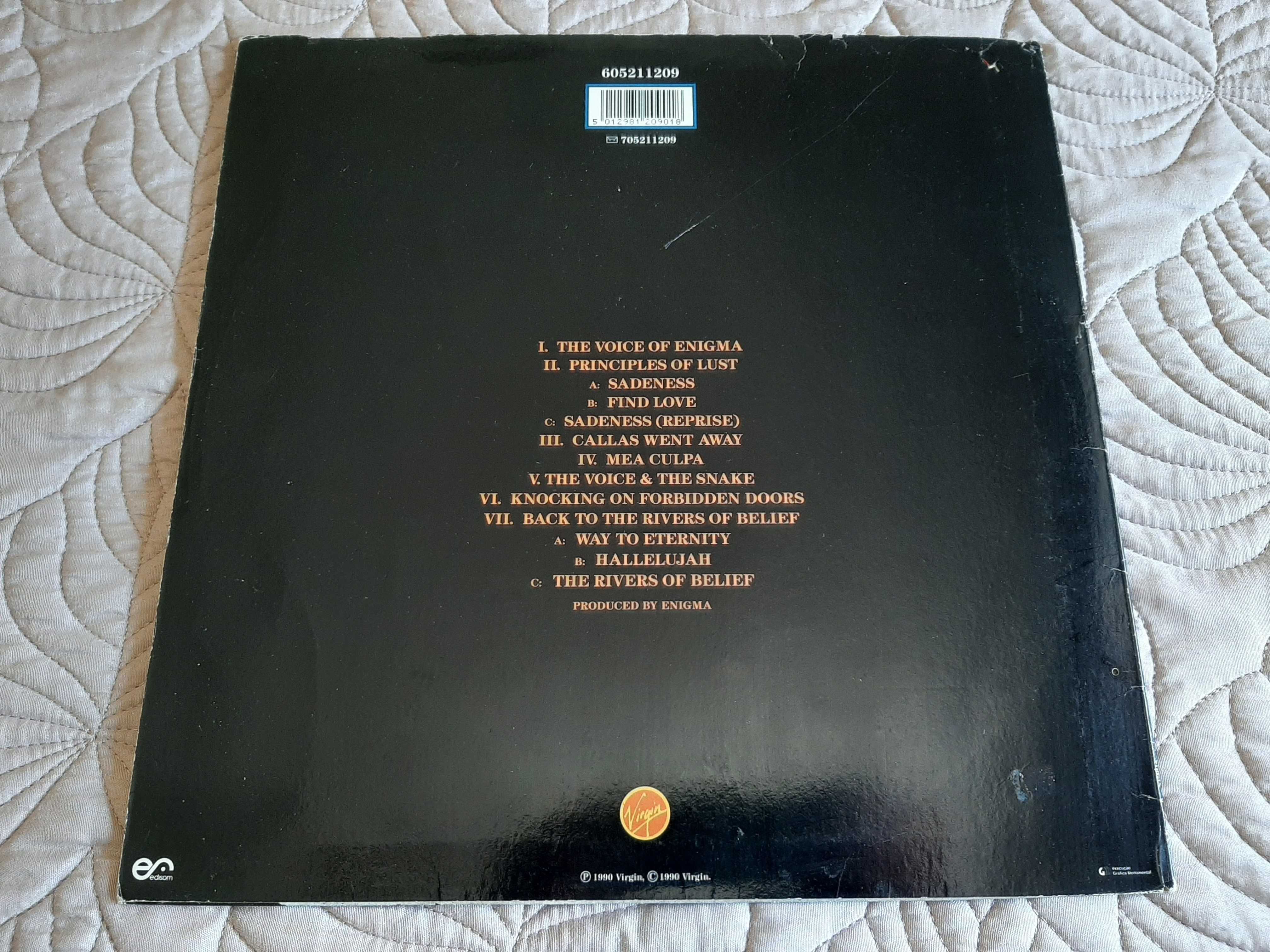 Enigma - MCMXC a.D. - Portugal - Vinil Lp