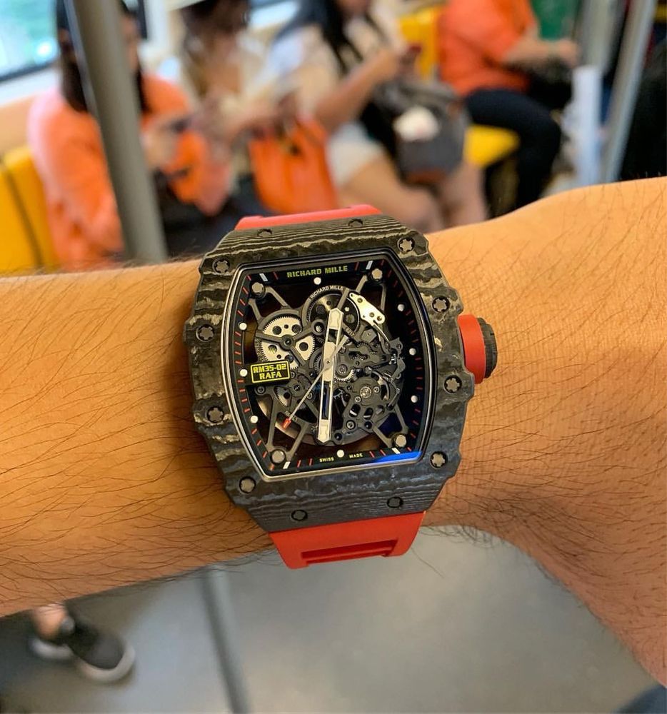 Richard Mille Carbon Fiber RM 35-02