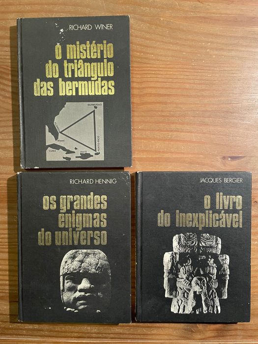 Pack 3 livros - Grandes Mistérios (portes grátis)