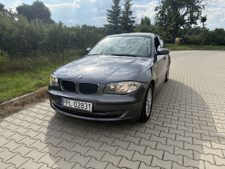 BMW e87 seria 1 118d 2.0d grafitowa