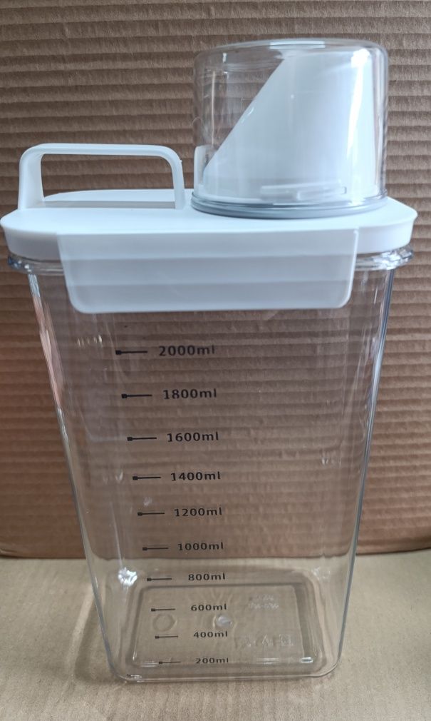 Pojemnik na proszek do prania czy płyn – 2000ml