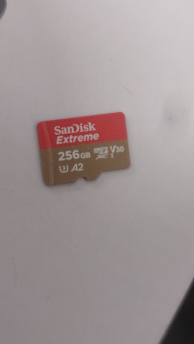 Карта пам'яті SanDisk microSDXC 256GB Extreme 190MB/s Class C10, Full