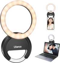 Ulanzi f-100 selfie ring light lampa pierścień led do selfie