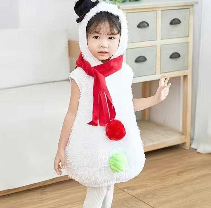 Карнавальний костюм сніговик сніговичок 5-7 років