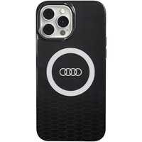 Etui Audi IML Big Logo MagSafe iPhone 13 Pro Max 6.7" - Czarny