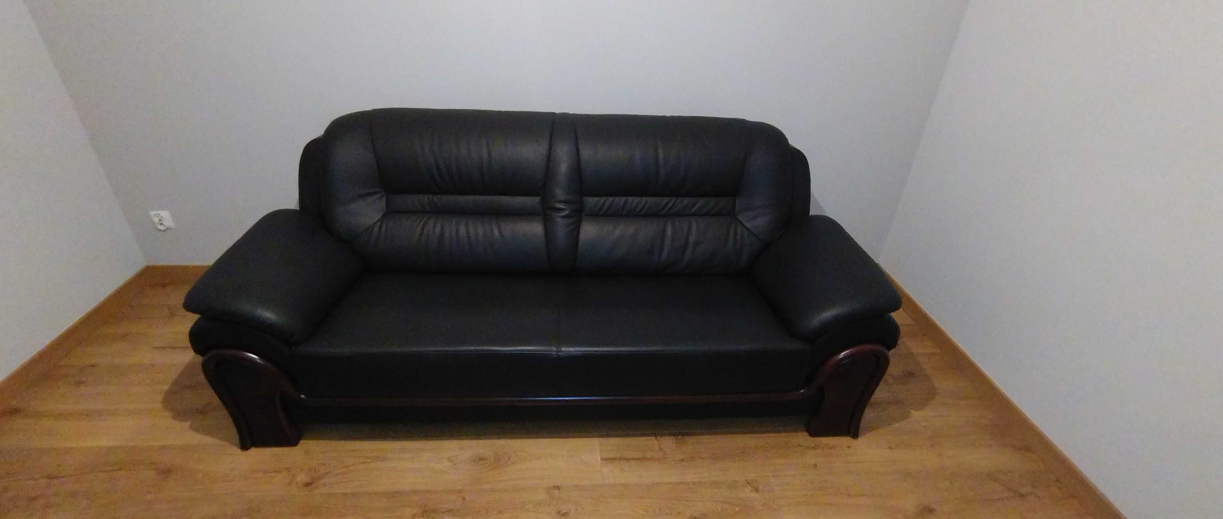 Sofa skórzana gabinetowa