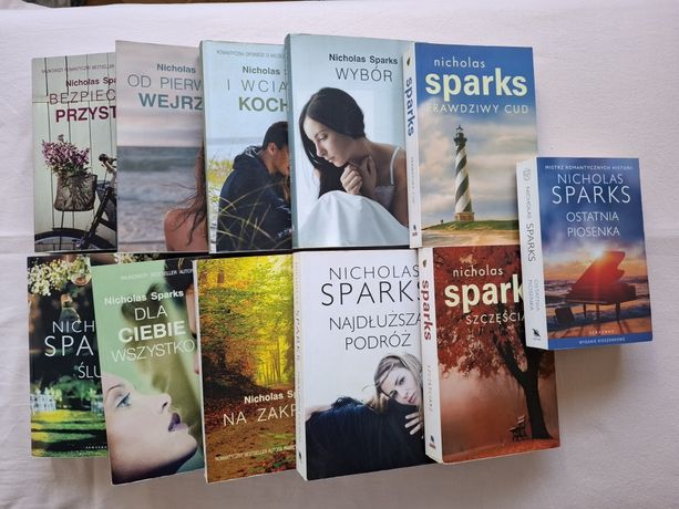 Nicholas Sparks. Książki. Zestaw