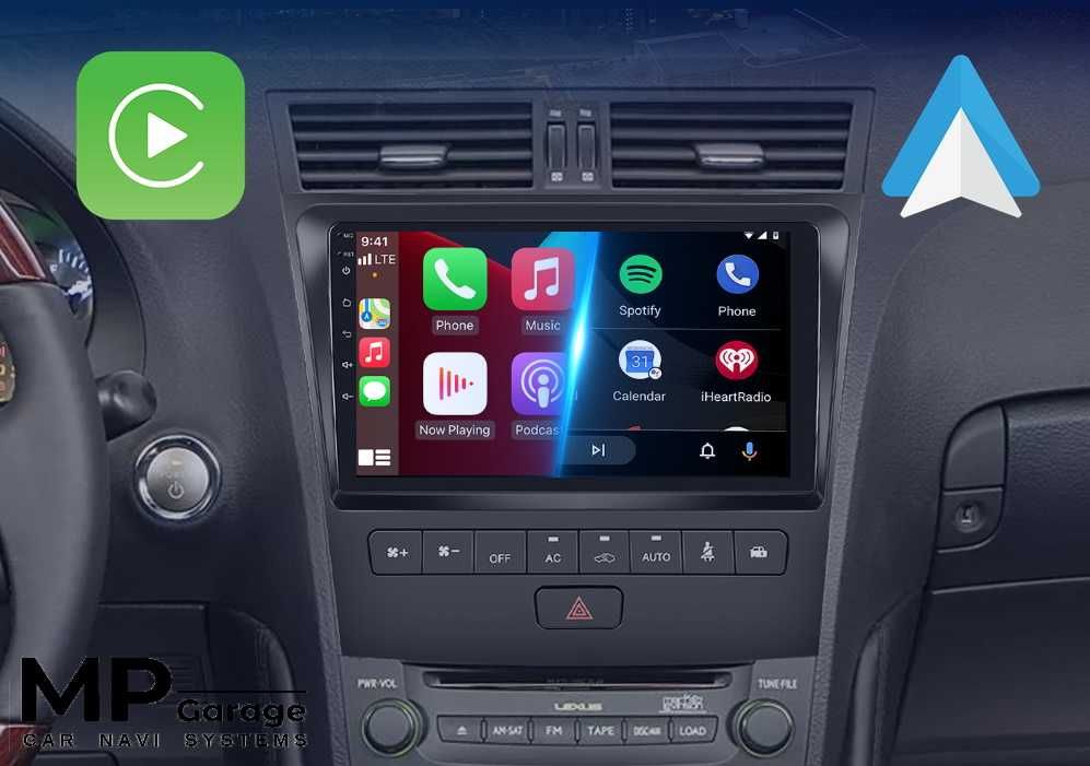 LEXUS GS300 Radio Android 4G Qled Carplay AndroidAuto DSP