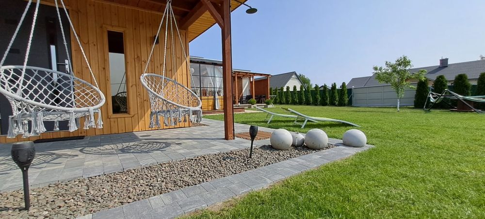 Domek, mazury, sauna , jacuzzi, noclegi, klimatyzacja