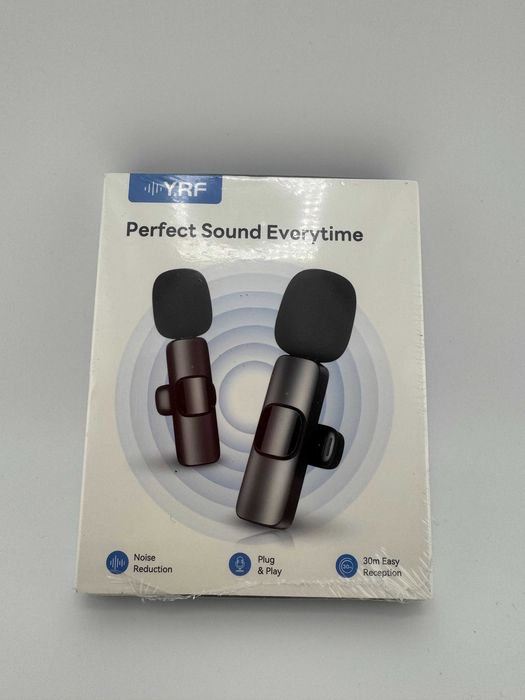 Bezprzewodowy mikrofon redukcja szumów do nagrywania transmisji na żyw