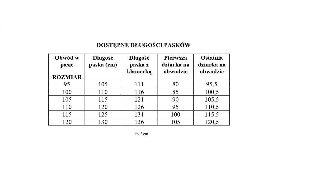 Pasek wizytowy gładki klasyczny skóra naturalna PLPR granat 120cm