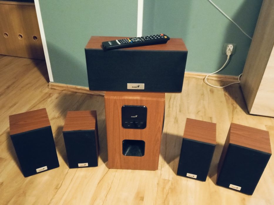 Głośniki Zestaw 5.1 Genius stan bardzo dobry