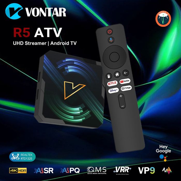 Vontar R5 ATV 4/32 Realtek1325 Android 14