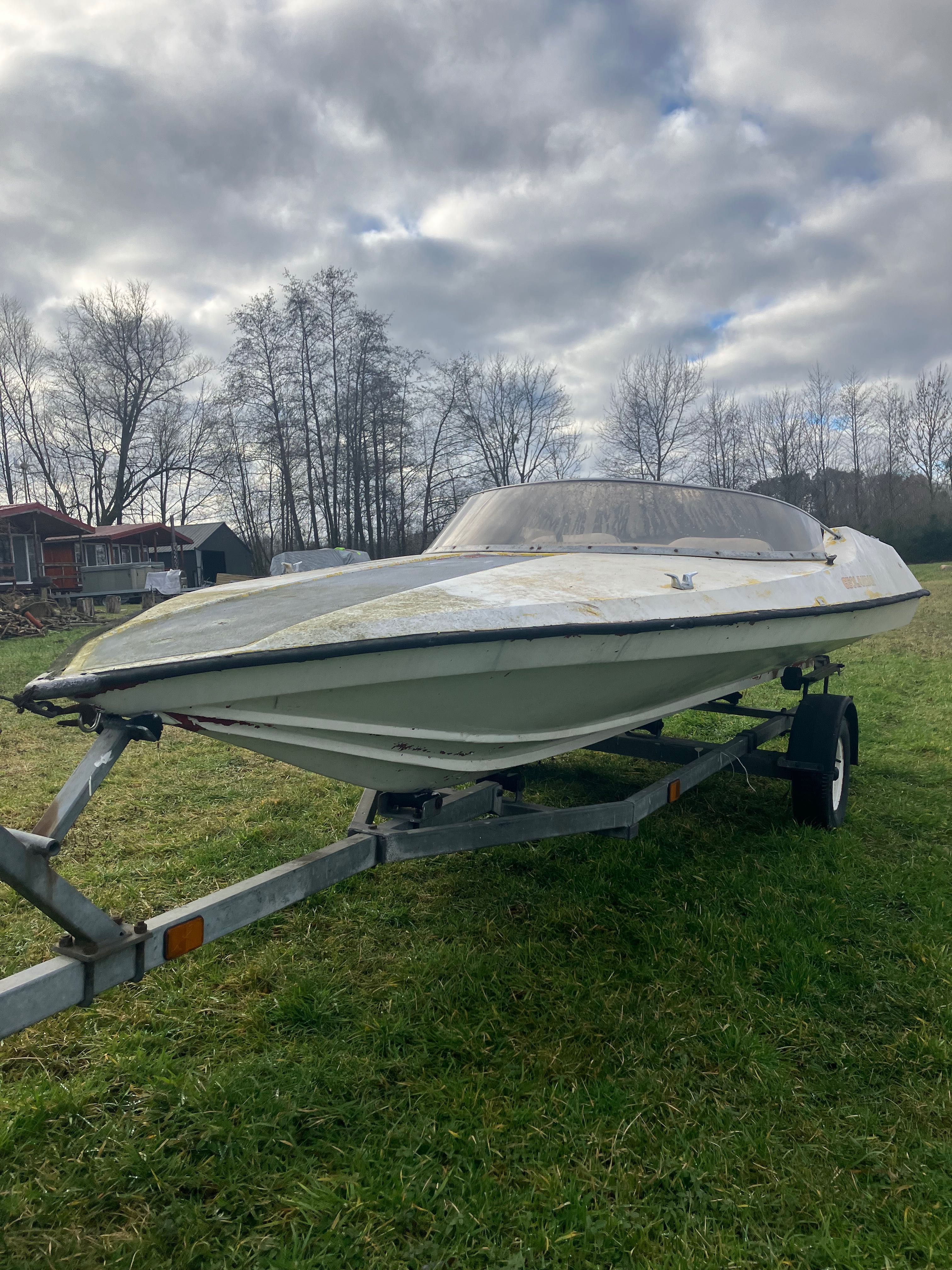 Lodka motorowa silnik evinrude 50