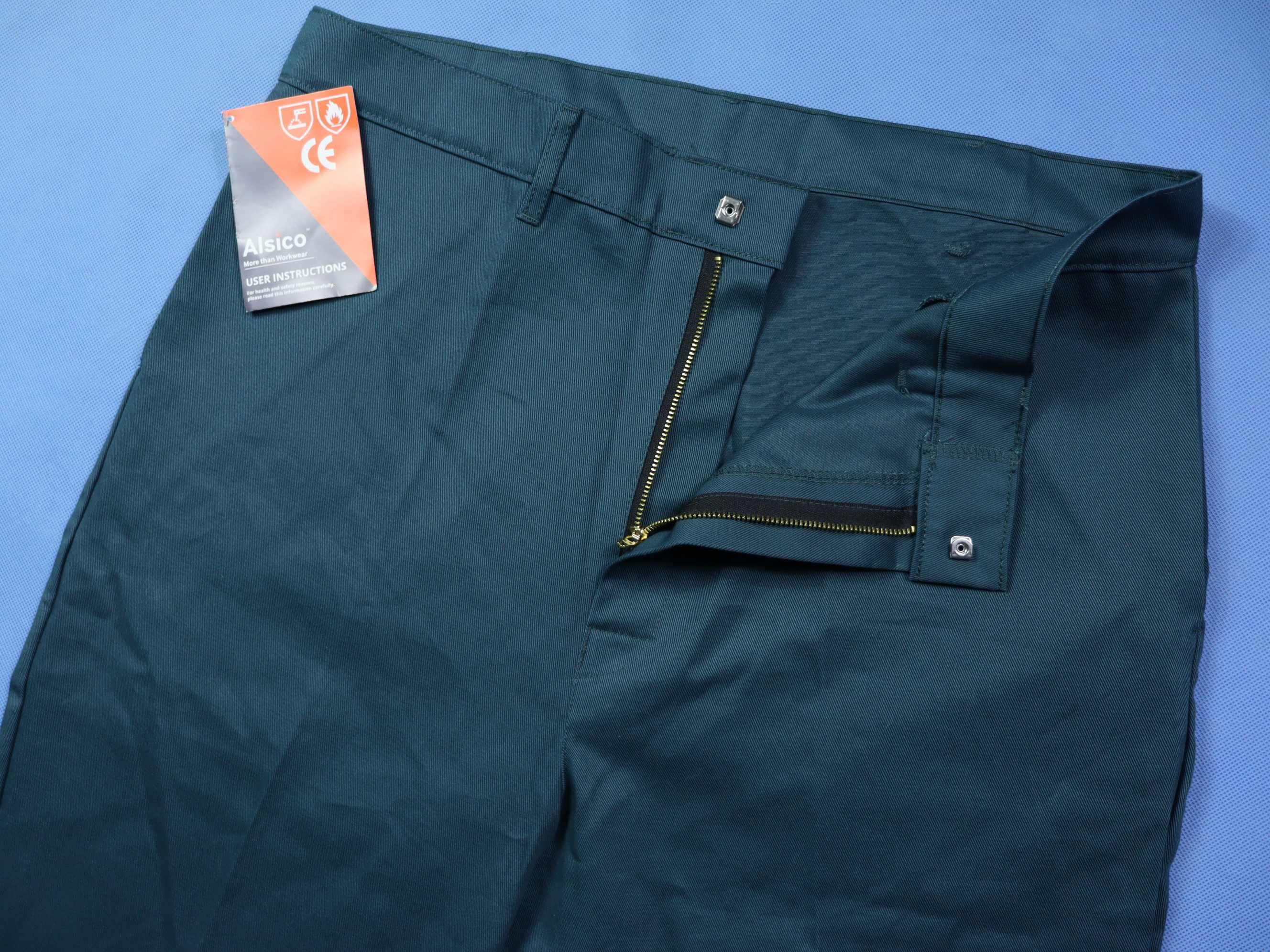 Alsico Phoenix spodnie robocze ochronne trudnopalne ognioodporne W40