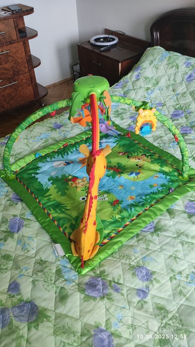 Дитячий,розвиваючий,ігровий килимок. Для немовлят.