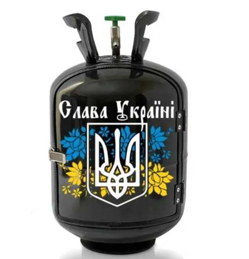 Бочонок-Бар з склянками + НАПИС, бочка-бар, канистра на подарунок