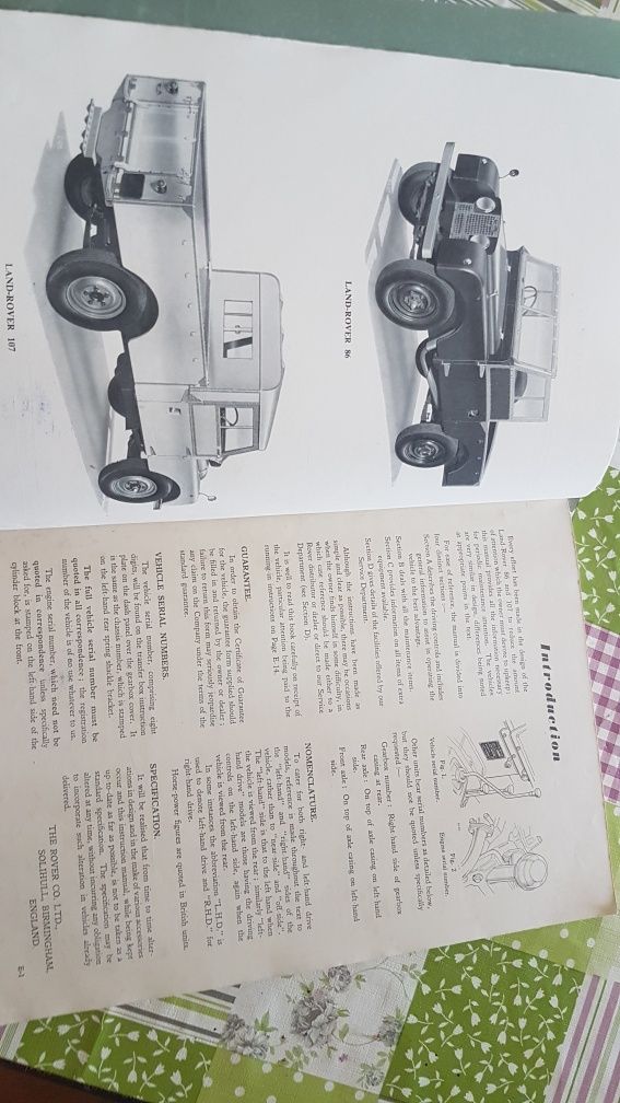 Manual de instrução  Land Rover