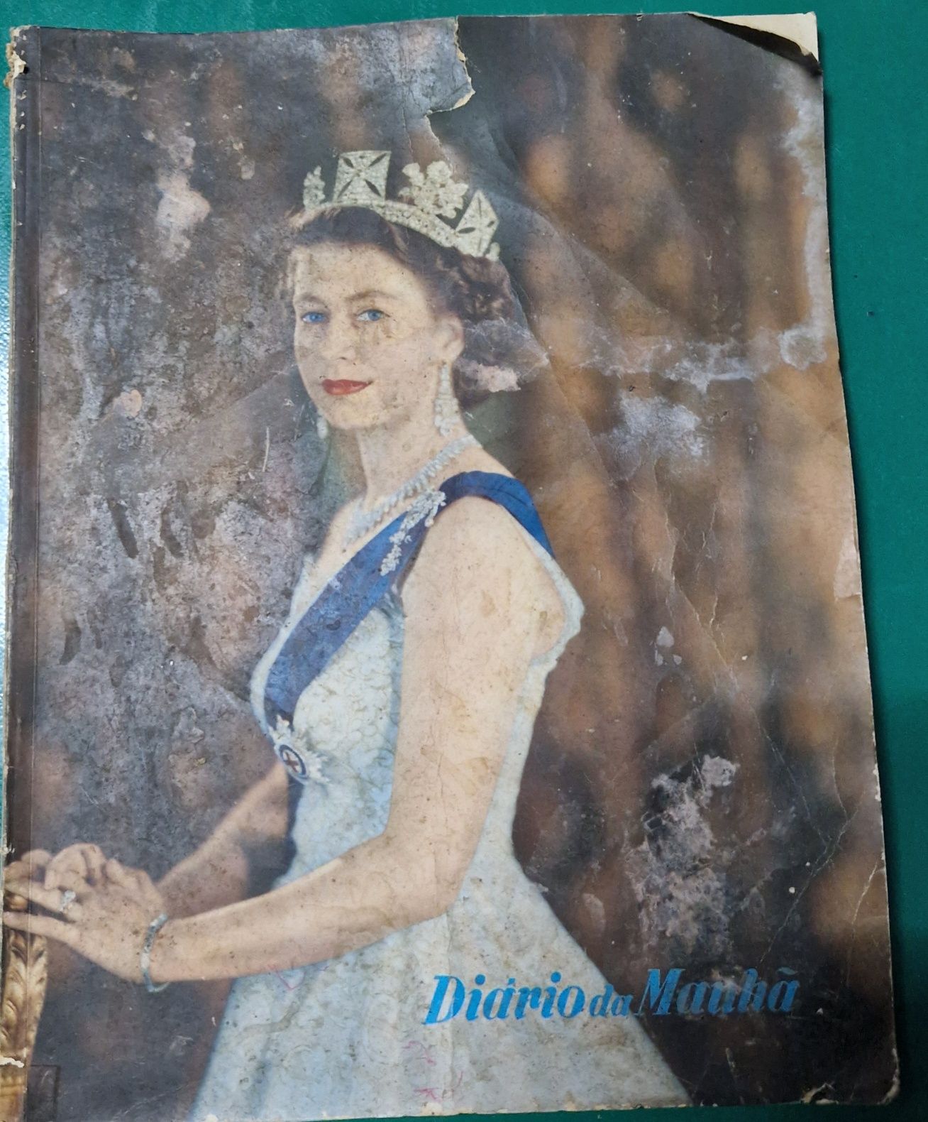 Antigo Diário da Rainha Isabel II de Inglaterra