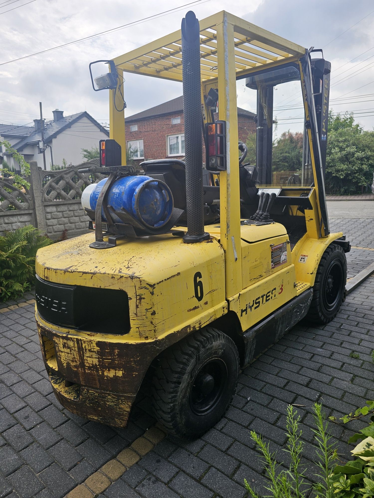 Wózek widłowy HYSTER H3.00XM 3205mm 3t LPG  TRANSPORT