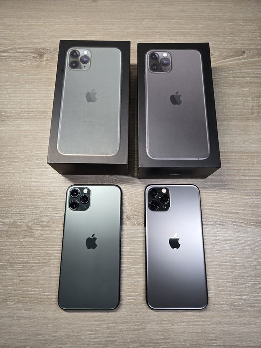 iPhone 11 pro 256 gb black/green