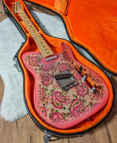 Fender Telecaster Pink Paisley gitara elektyczna Japan MIJ + CASE