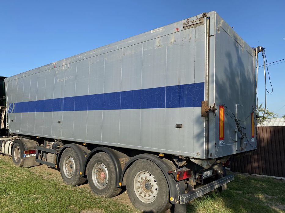 Напівпричіп Lueck, 50 куб. алюмінієвий