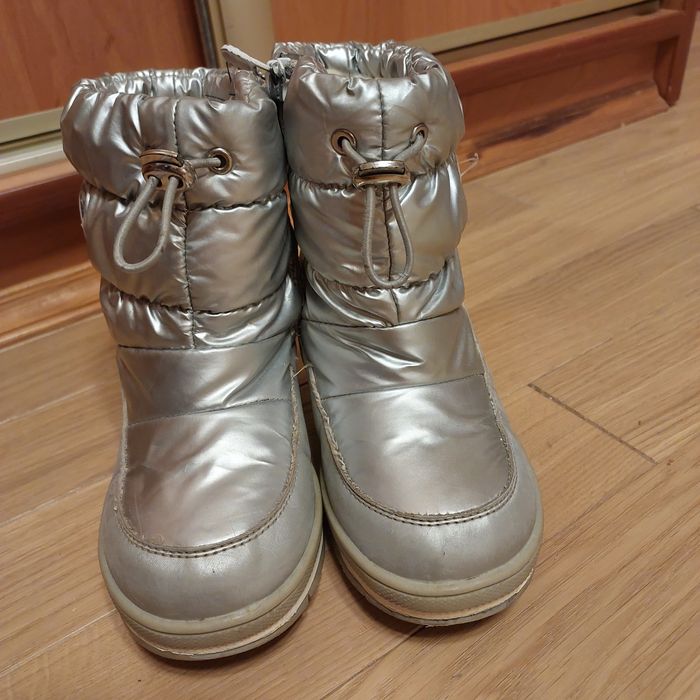 Зимові чобітки, чоботи для дівчинки, дутіки