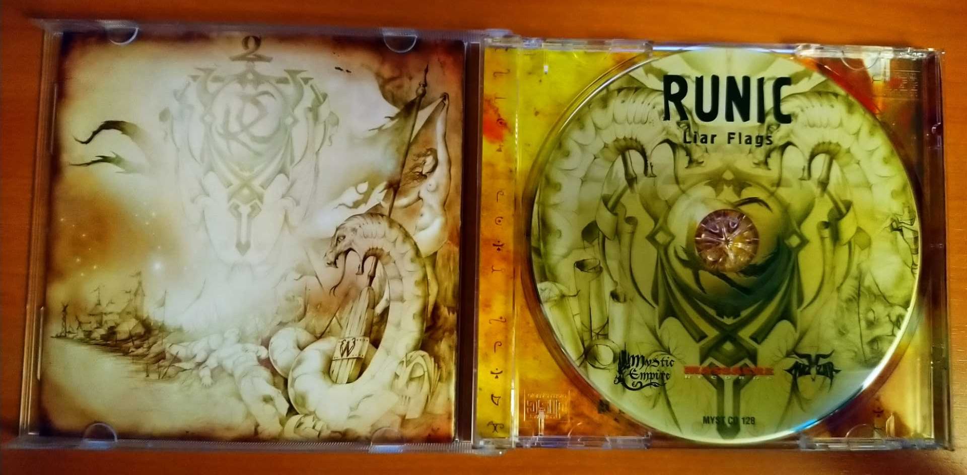 Runic – Liar Flags, музыка, CD диск