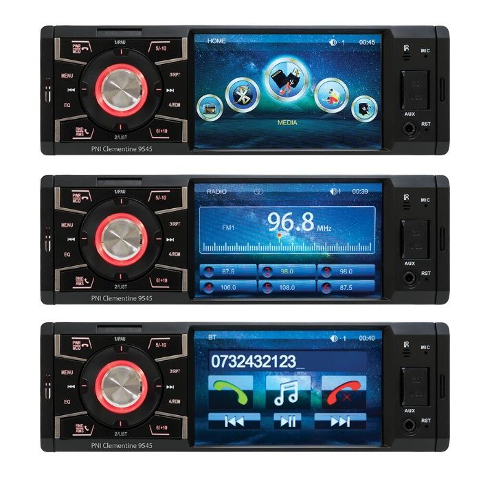 Radio Samochodowe Pni 9545 1Din 4` 50Wx4, Bluetooth FM, SD, USB