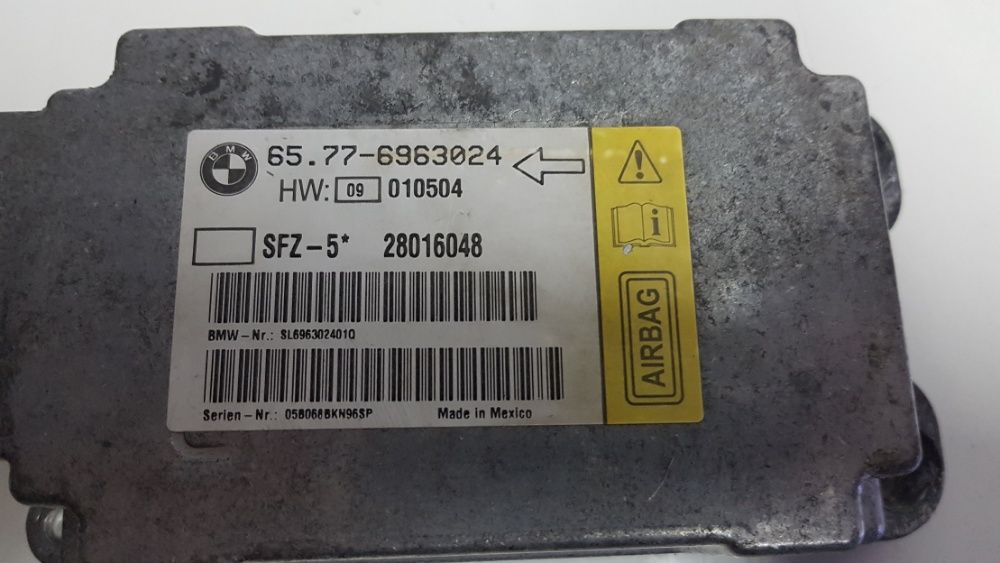 Sterownik Sensor AIR BAG Poduszek BMW E60 E61