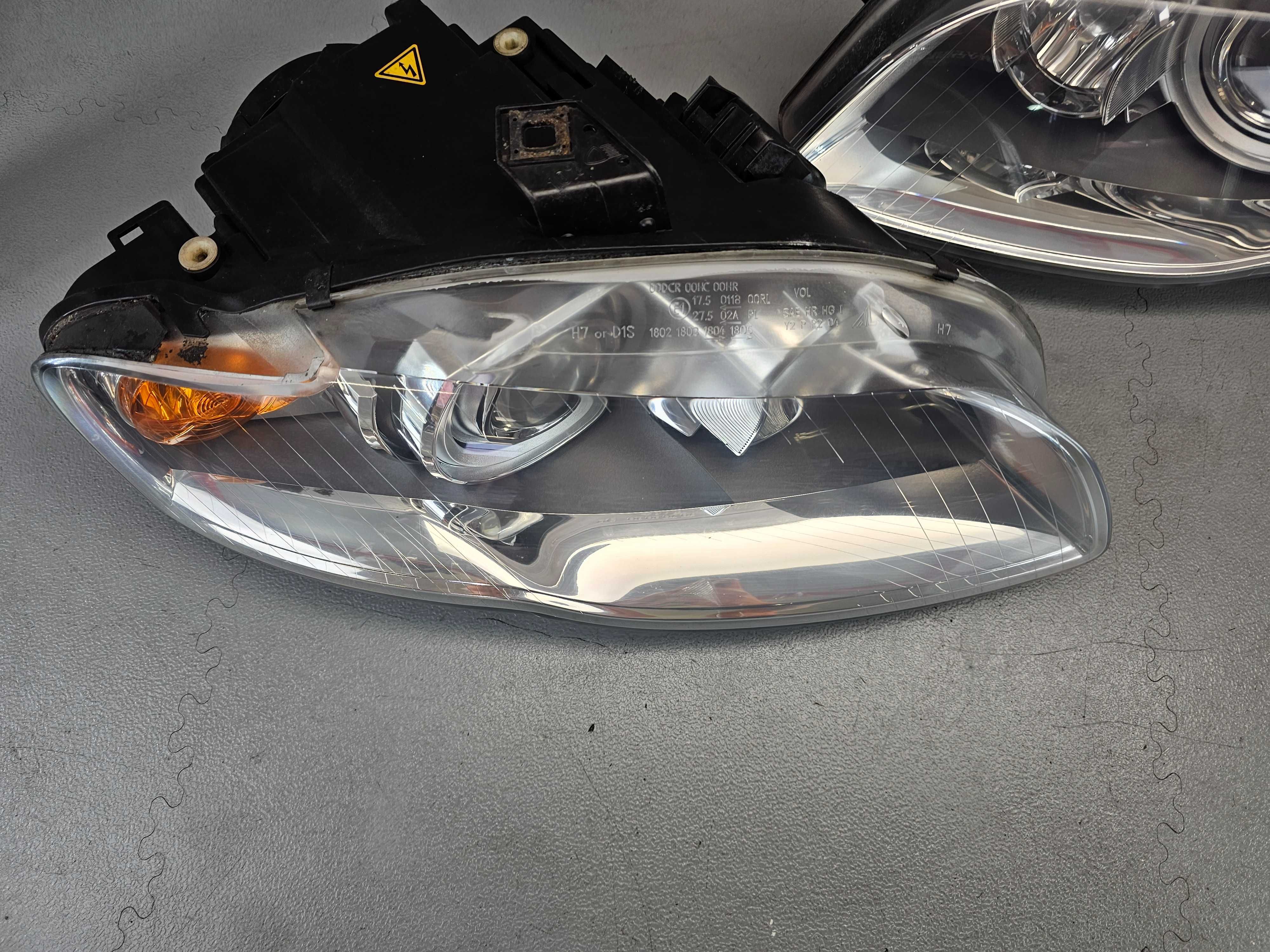 Audi A4 B7 Lampy Przód Przednie Bi-Xenon Komplet Lewa + Prawa EU IGŁA