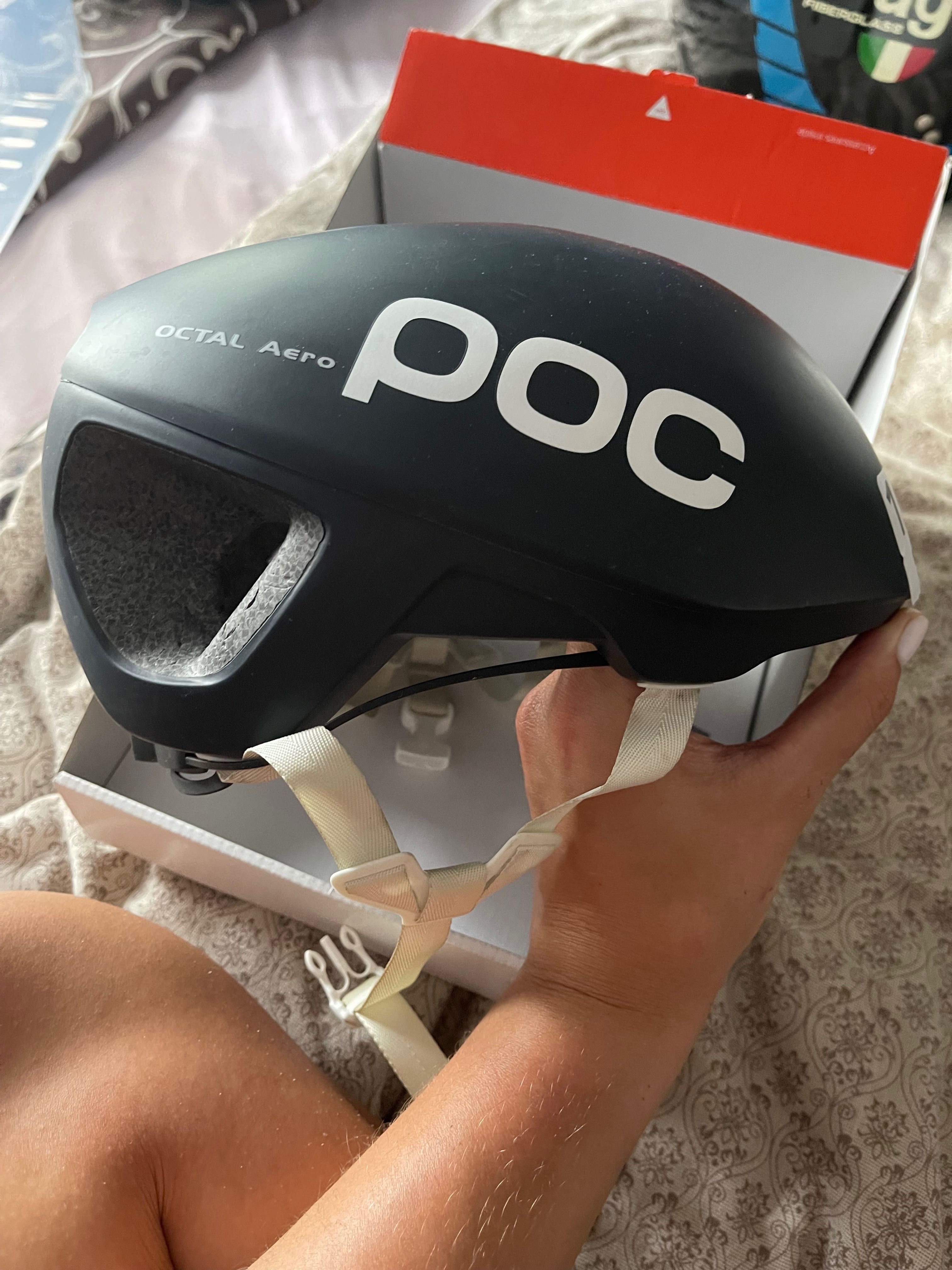 Kask czasowy rowerowy POC Octal Aero Raceday