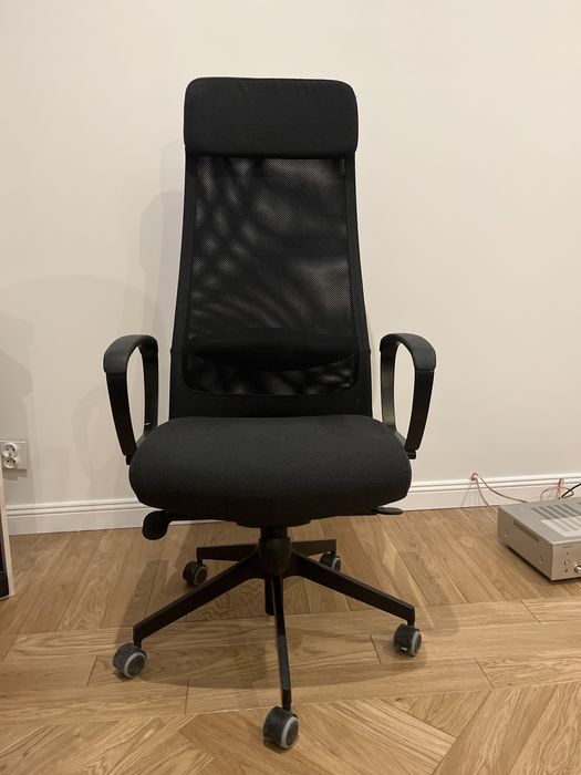 Krzesło biurowe fotel obrotowy biurowy Marcus Ikea