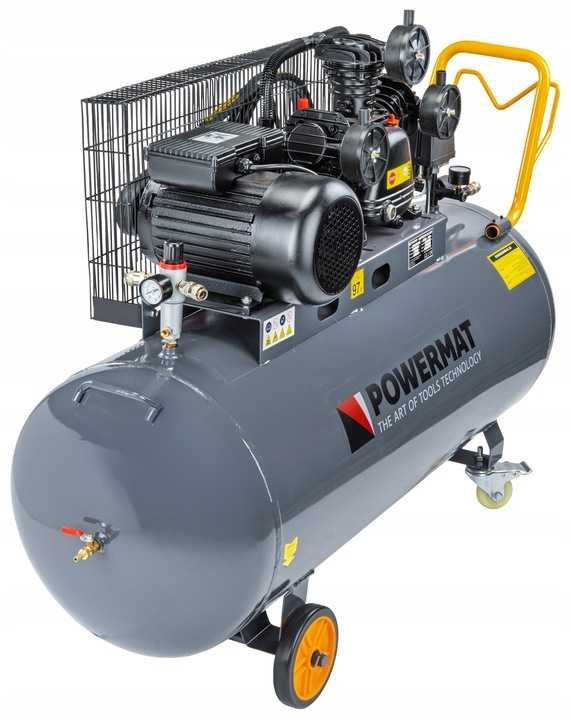 KOMPRESOR Olejowy 200 L 8 BAR SPRĘŻARKA 230V 650l/min + Wąż