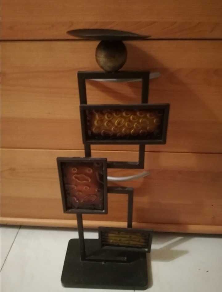 Suporte para velas decorativas em ótimo estado de conservação