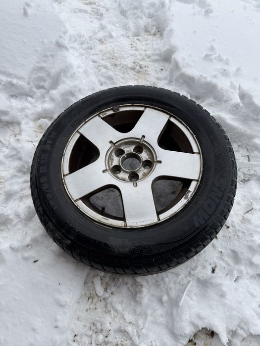 Felgi z oponami zimowymi golf 4