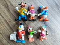 Disney Figurki PRL 6 sztuk Donald, Sknerus i inne