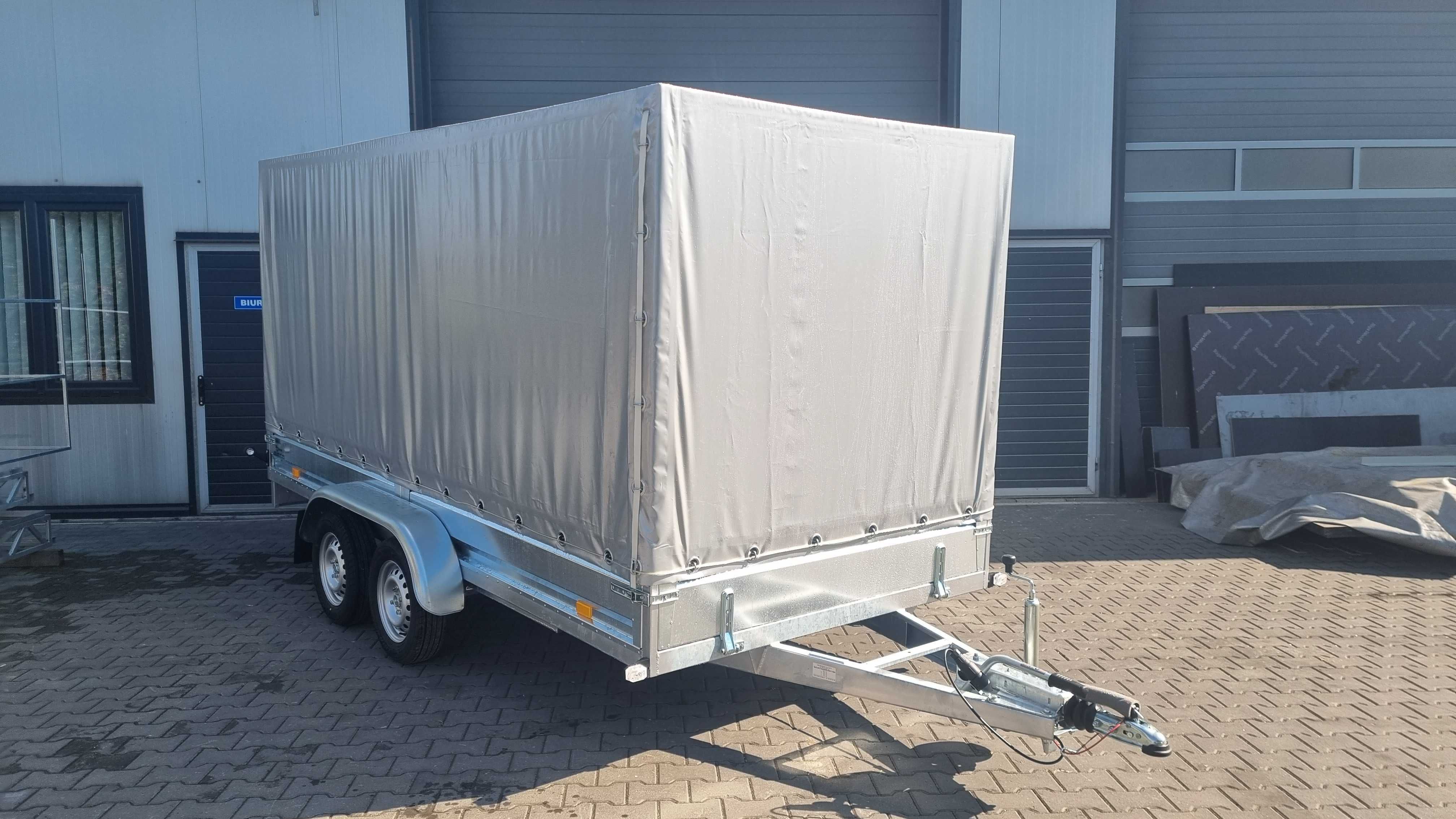 Przyczepka samochodowa SIDECAR 400x176 750 kg Producent - TRANSPORT