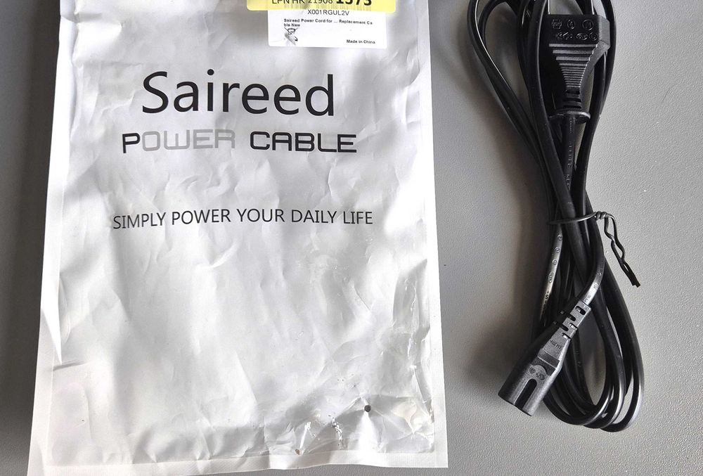 AC Power Cord kabel zasilający 2-biegunowy zamiennik do JBL Partybox