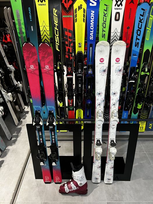 Narty juniorskie Salomon Atomic Head Volkl Rossignol Narty Dla Dzieci