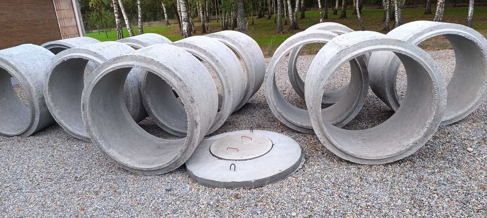 Kręgi betonowe studzienne 100cm x100cm i 100cm x 75cm ...NOWE